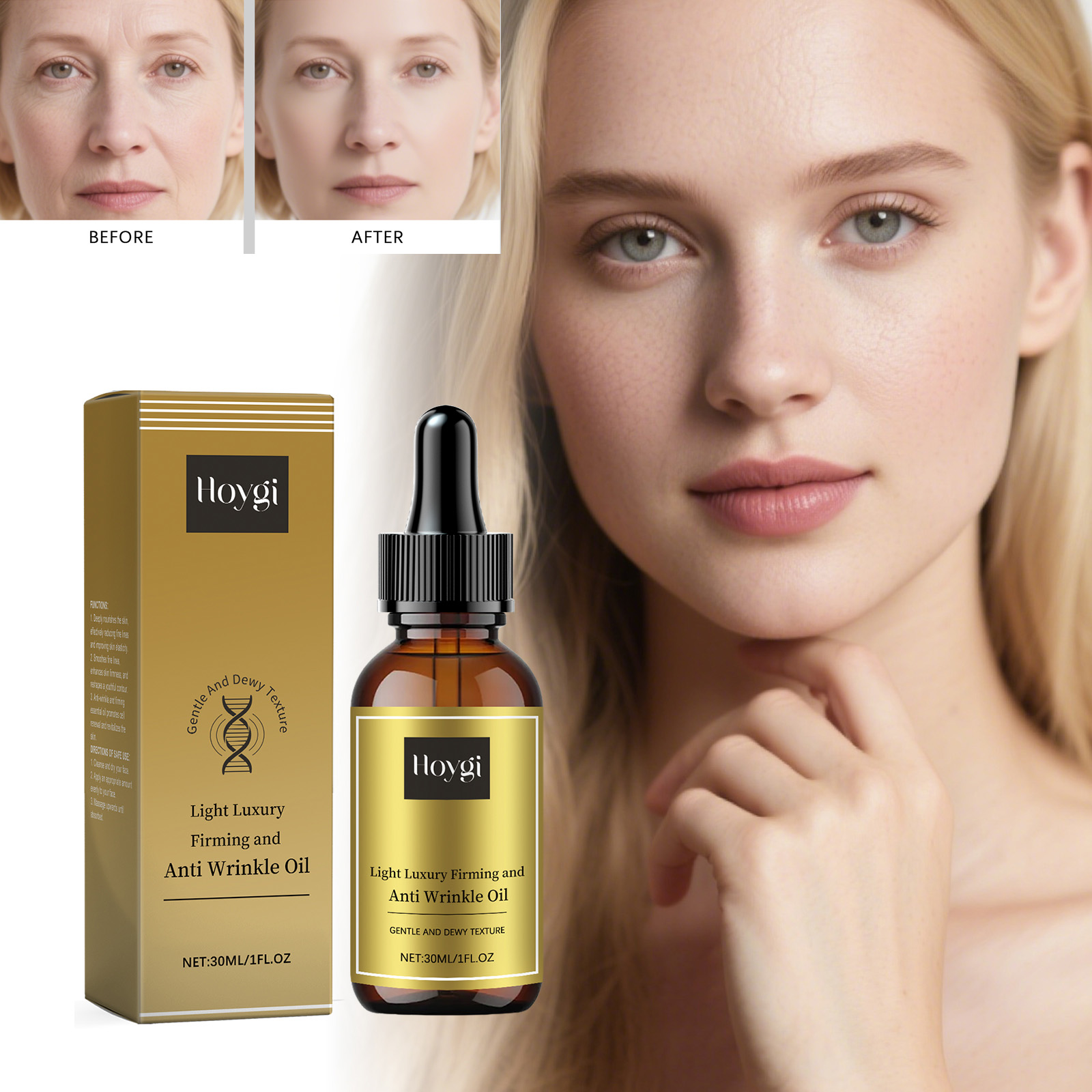 Luxury Skincare & Spa Photos - Verstevigende Gezichtsverzorging Olie Lifting Anti Rimpel