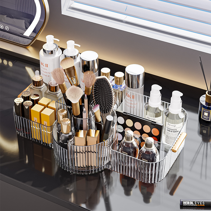 Luxury Skincare Containers - Nieuw 360° ° Roterende make-upborstelhouder Cosmet