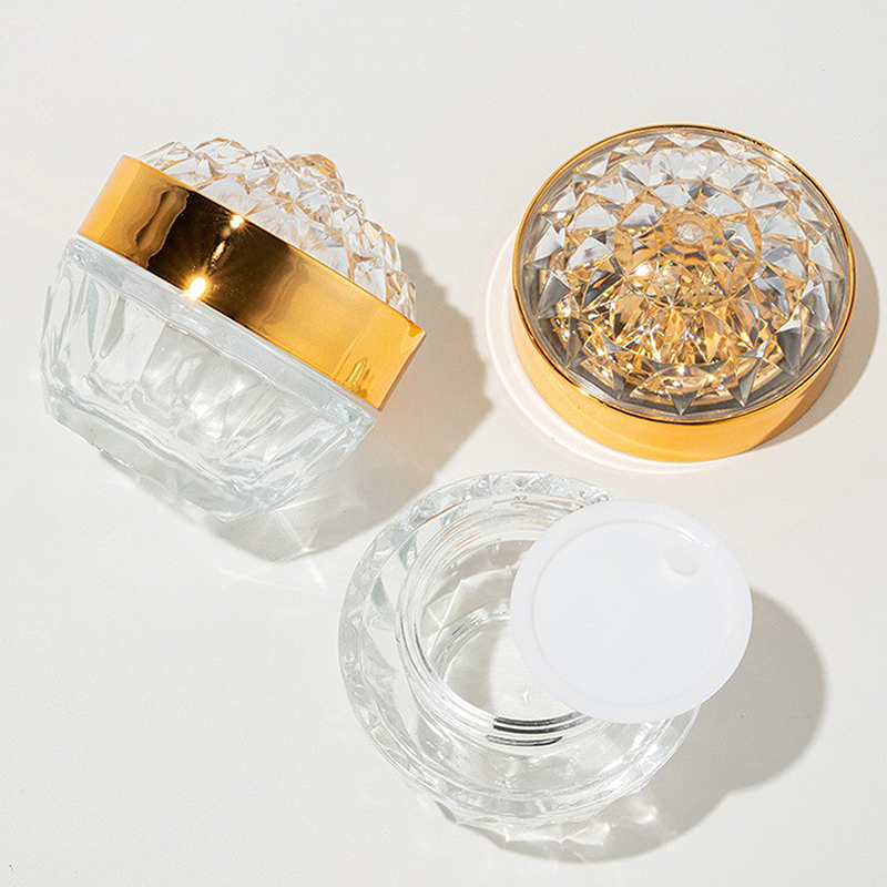 1pcs Luxe Diamant 50g Glazen G - Luxury Skincare Containers recensie en prijs
