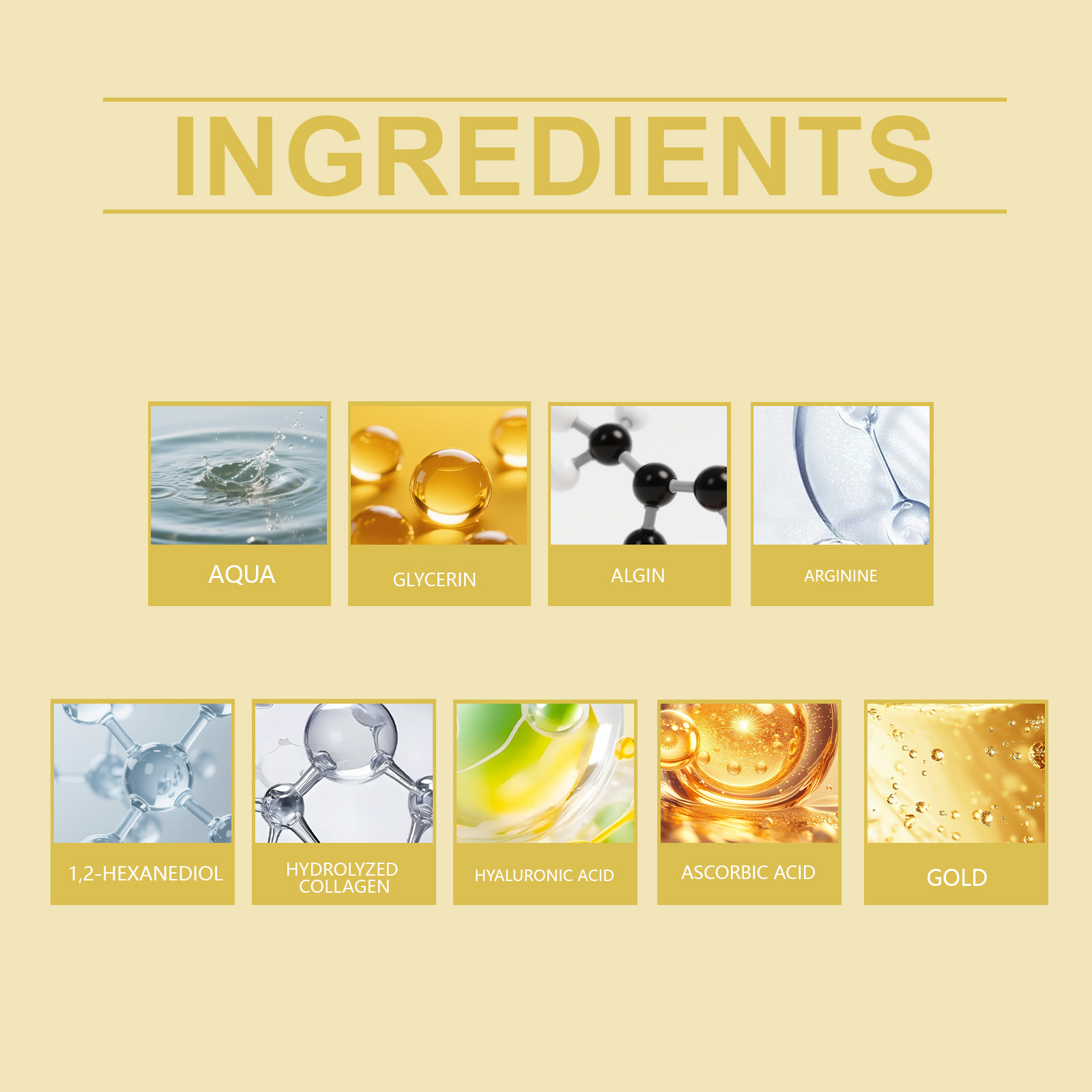 Hydraterende Herstellende 24k  - Luxury Skincare Containers recensie en prijs