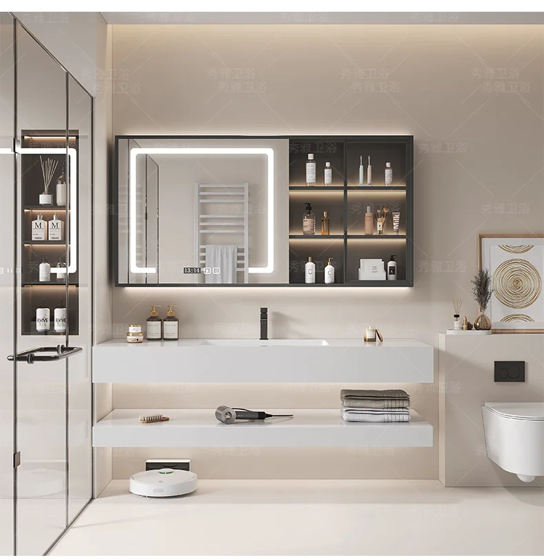 Badkamerkast met spiegel, toil - Luxury Skincare & Spa Photos recensie en prijs