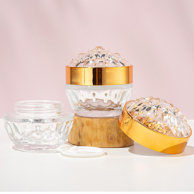 1pcs Luxe Diamant 50g Glazen G - Luxury Skincare Containers recensie en prijs